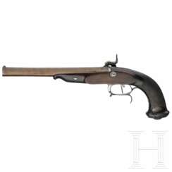 Aptierte Perkussionspistole, Le Page à Paris, um 1800