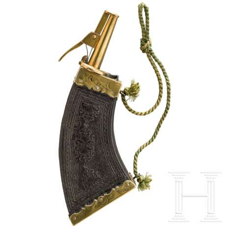 Pulverhorn, deutsch, um 1620 - photo 1 Pulverhorn, deutsch, um 1620 - photo 1