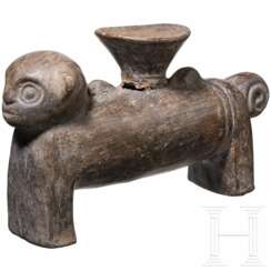 Figurengefäß, Peru, Chimu-Kultur, wohl 11. - 15. Jhdt.