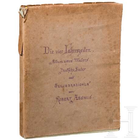 Robert Assmus, "Die vier Jahreszeiten: Album eines Malers", München, 2. Hälfte 19. Jhdt. - photo 1 Robert Assmus, "Die vier Jahreszeiten: Album eines Malers", München, 2. Hälfte 19. Jhdt. - photo 1