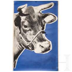 Andy Warhol (1928 - 1987), Ausstellungsplakat "Cow", USA, Modern Art Pavillion, Seattle, 1976 - 1977
