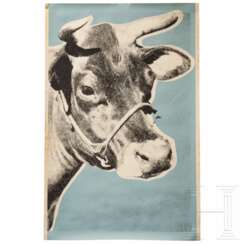 Andy Warhol (1928 - 1987), Ausstellungsplakat "Cow", USA, Whitney Museum, 1971