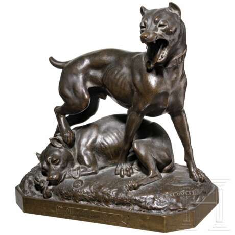 Auguste Louis Lalouette (1826 - 1883) - Bronzeskulptur "Marriage forcé", um 1860/70 - photo 1