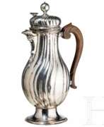 Product catalog. Große Kaffeekanne, Augsburg, Johann Dietrich Meichsner (Meisner) (Meister 1766-93), 1769-71