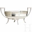 Silberjardiniere mit Allianzwappen, Schwäbisch Gmünd, Gebrüder Kühn, um 1880 - Now at the auction