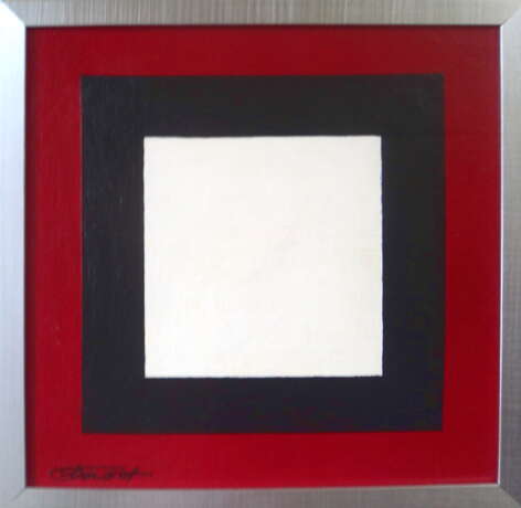 “TO BE OR NOT TO BE - Number One” Canvas Acrylic paint Abstractionism Mythological 2012 - photo 1