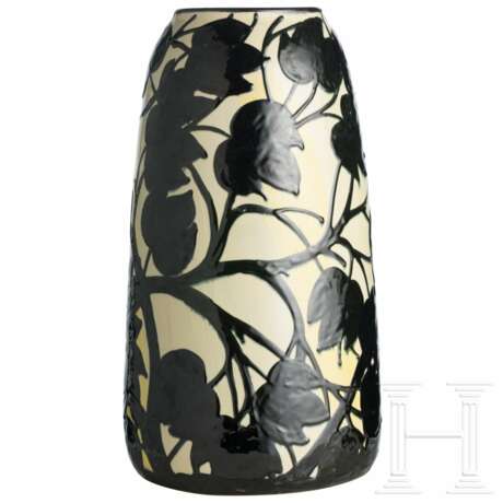 Große Vase mit Blättern, Kunsttöpferei Tonwerke Kandern, um 1920 - photo 1