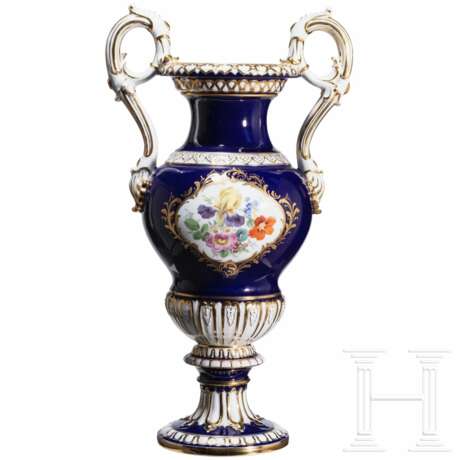 Prunkvase, Ernst August Leuteritz, 1855/60 (Entwurf), Meissen, 1924-34 (Ausführung) - Foto 1