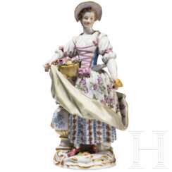 "Gärtnerin", Ernst August Leuteritz nach Michel Victor Acier, 1863-66 (Modell), Meissen, bis 1924 (Ausführung)