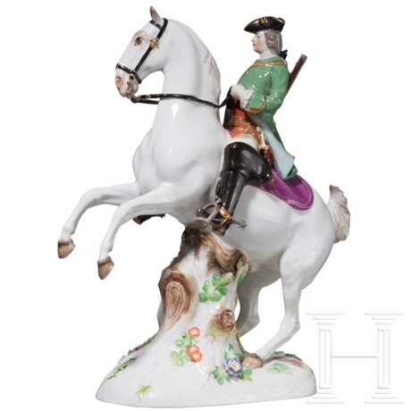 Jäger zu Pferde, Johann Joachim Kaendler, 1749 (Modell), Meissen, 1860 - 1924 (Ausführung) - Foto 1