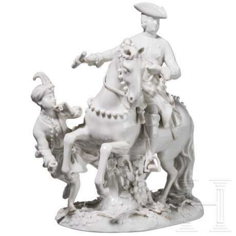 Zarin Elisabeth von Russland zu Pferde, Johann Joachim Kaendler, um 1745 (Modell), Meissen, 20. Jhdt. (Ausführung) - photo 1