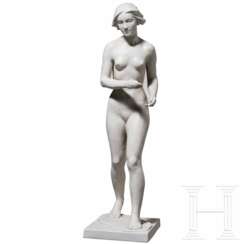 Laufender Akt, Ottmar Obermaier, 1931 (Entwurf), Rosenthal Kunstabteilung Selb, 1944 (Ausführung)