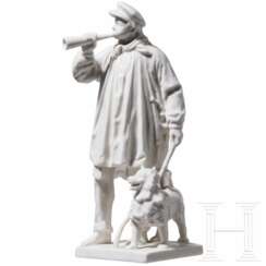 Porzellanfigur nach dem Kuhhirtendenkmal in Bochum, Nymphenburg, 20. Jhdt.