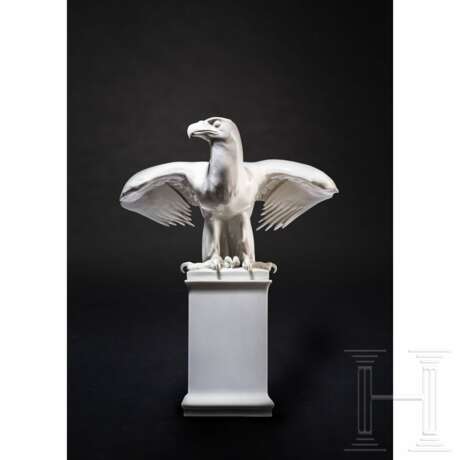 Seltene große Adler-Figur, Max Esser, 1931 (Entwurf), Meissen - photo 1 Seltene große Adler-Figur, Max Esser, 1931 (Entwurf), Meissen - photo 1