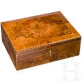 Schatulle mit Intarsien, deutsch, 19. Jhdt. - photo 1