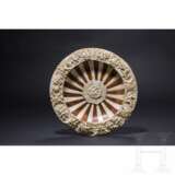 Prunkvoller Schauteller aus Horn und Elfenbein, Erbach, Otto Glenz, Ende 19. Jhdt. - Foto 1