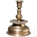 Miniatur-Glockenfußleuchter, Nürnberg, 2. Hälfte 17. Jhdt. - Foto 1