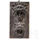 Zwei Türklopfer, deutsch, 19. Jhdt. - Foto 1