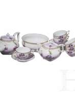 Produkte und Kunst aus Russland. Teeservice, Russland, Porzellanmanufaktur Gardner, um 1900