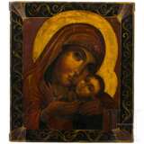 Ikone mit der Gottesmutter von Korsun, Russland, spätes 19. Jhdt. - photo 1