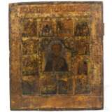 Vita-Ikone des Heiligen Nikolaus von Myra, Russland, um 1800 - photo 1