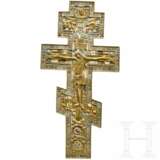 Großes Bronze-Kruzifix, Russland, 20. Jhdt. - photo 1