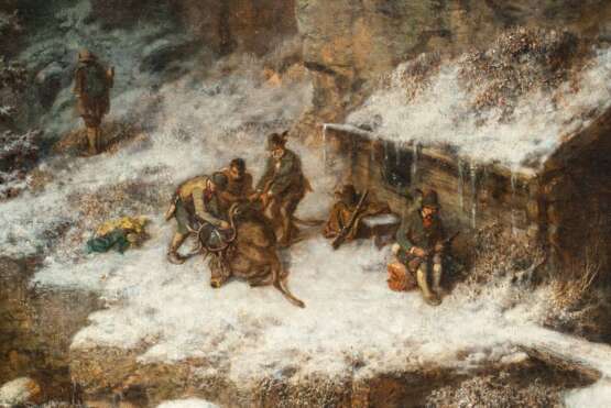 Chasse dans les collines Mid-19th century - Foto 2 Chasse dans les collines Mid-19th century - Foto 2