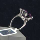 Золотой комплект украшений с аметистами и розовыми сапфирами Золото Other style 21th century г. - фото 9