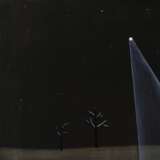 Papillon de nuit Canvas oil 21th century - Foto 3