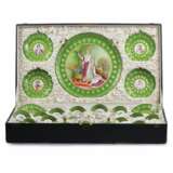 Unique table service Napoleon. Sevre Polychrome painting Empire At the turn of 19th -20th century - photo 1