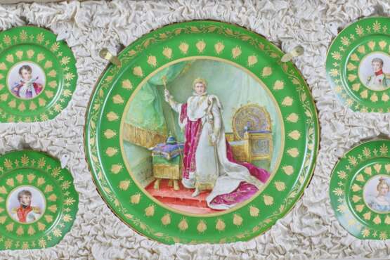 Unique table service Napoleon. Sevre Polychrome painting Empire At the turn of 19th -20th century - photo 5 Unique table service Napoleon. Sevre Polychrome painting Empire At the turn of 19th -20th century - photo 5