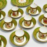 Unique table service Napoleon. Sevre Polychrome painting Empire At the turn of 19th -20th century - photo 14