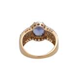 Ring mit oval fac. Tansanit, ca. 2,2 ct, - photo 4