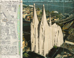 Christo. Mein Kölner Dom, Wrapped (Project For Cologne - Germany)