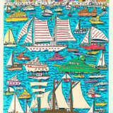 James Rizzi. Too many Boats in the Harbor - фото 1