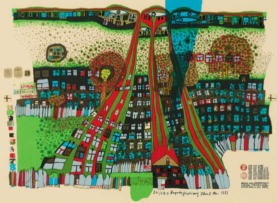 Friedensreich Hundertwasser. Let us pray Manitou wins - фото 1