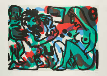 A.R. Penck. Untitled