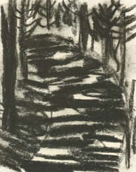 Jiri Georg Dokoupil. Untitled (Allee)