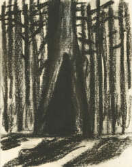 Jiri Georg Dokoupil. Untitled (Baum)