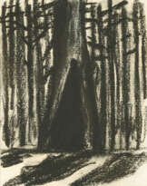 Jiri Georg Dokoupil. Untitled (Baum)