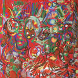 Матч со стрелками и гусарами Paper Gouache Abstract Expressionism фигуративный Россия Санкт -Петербург 2025 - photo 1