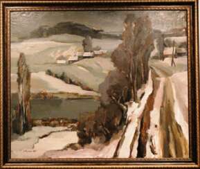 The painting “Early winter”