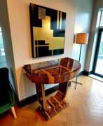 Aperçu. Console Art D&eacute;co en bois, France, XXe si&egrave;cle 