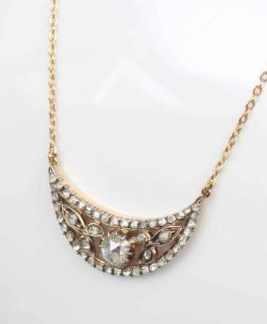 Collier en or avec diamants Or Other style At the turn of 19th -20th century - photo 2 Collier en or avec diamants Or Other style At the turn of 19th -20th century - photo 2