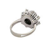 Ring mit Perle und Brillanten zusammen ca. 0,89 ct - фото 3