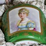 Unique table service Napoleon. Sevre Polychrome painting Empire At the turn of 19th -20th century - photo 2