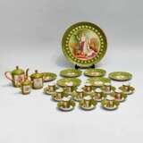 Unique table service Napoleon. Sevre Polychrome painting Empire At the turn of 19th -20th century - photo 5