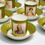 Unique table service Napoleon. Sevre Polychrome painting Empire At the turn of 19th -20th century - photo 7
