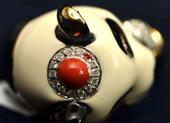 Gold ring with diamonds Panda Gold Other style 21th century - photo 5 Gold ring with diamonds Panda Gold Other style 21th century - photo 5