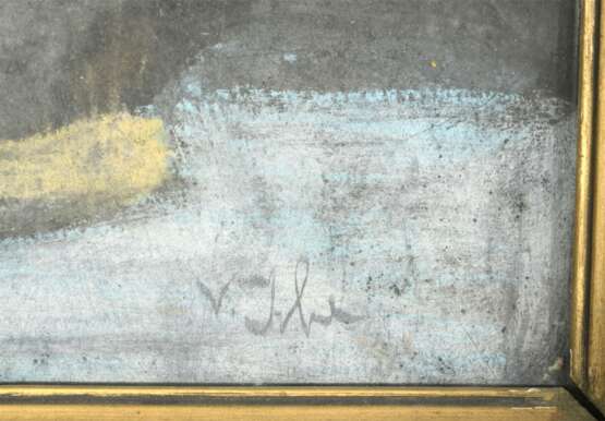 Still life with flowers Pastel and black stone Early 20th century - photo 2 Still life with flowers Pastel and black stone Early 20th century - photo 2